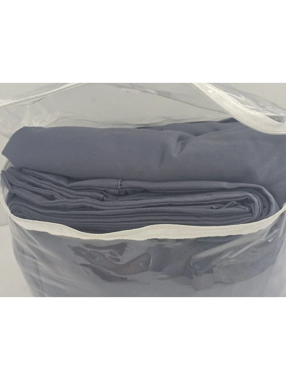 Royal Tradition King Sheet Set 100% Egyptian Cotton Dark Blue/Navy – Made in...